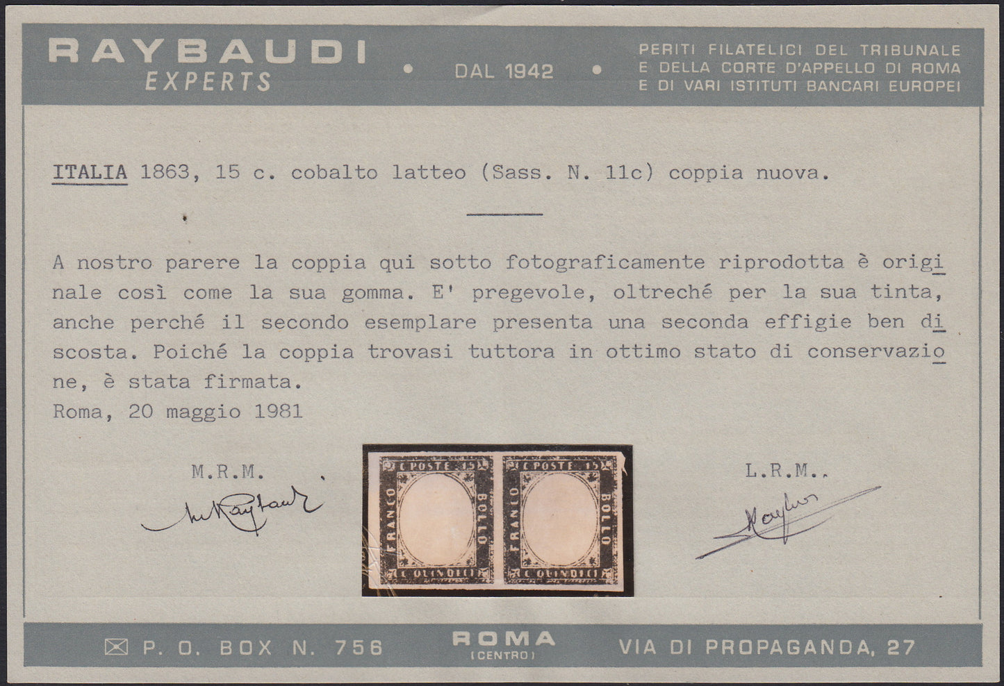 1862 - Effigy of Vittorio Emanuele II facing right, c. 80 dark orange yellow comb-pierced, used (4b)