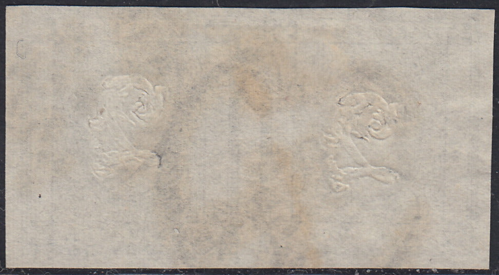 1st issue, c.40 bright carmine pink (3b) new without gum.