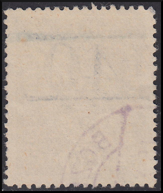 BZ18 - 1918/19 - Trentino Alto Adige, ufficio di Bolzano 3, francobollo d'Austria da 40 heller oliva con soprastampa "T + cifra di corpo più grande tra due righe", usato (BZ3/7)