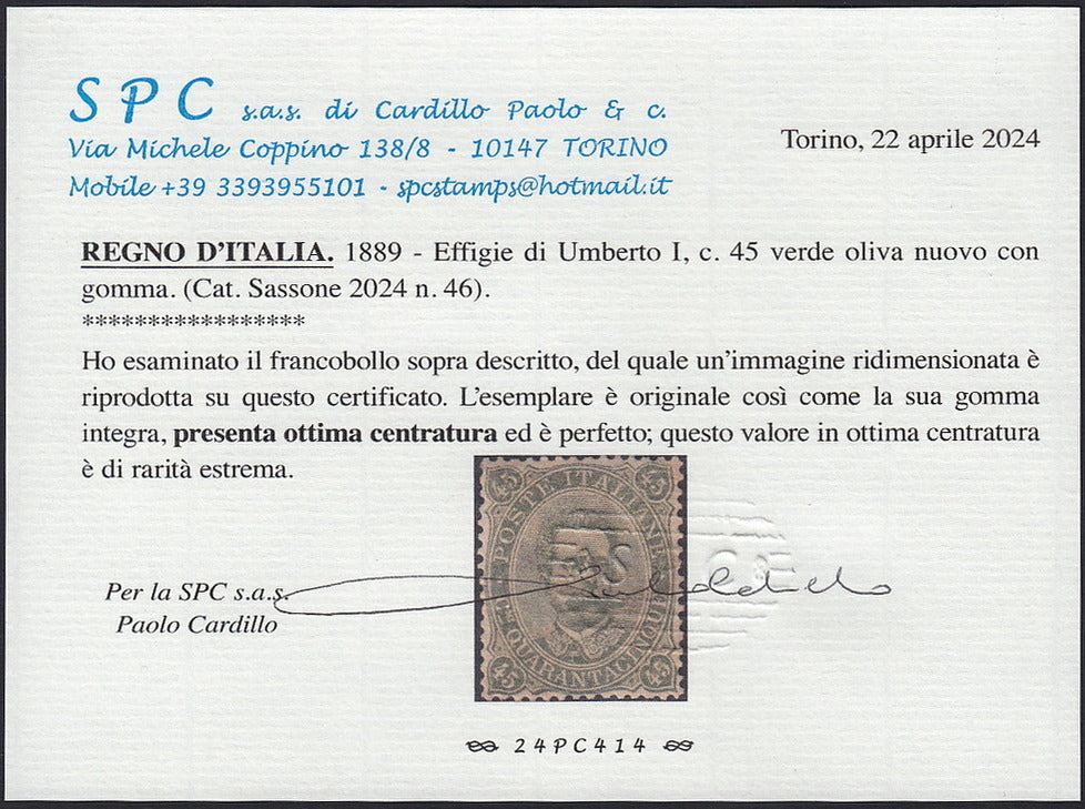 1862 - Effigy of Vittorio Emanuele II facing right, c. 20 light blue comb-pierced, used (2e)