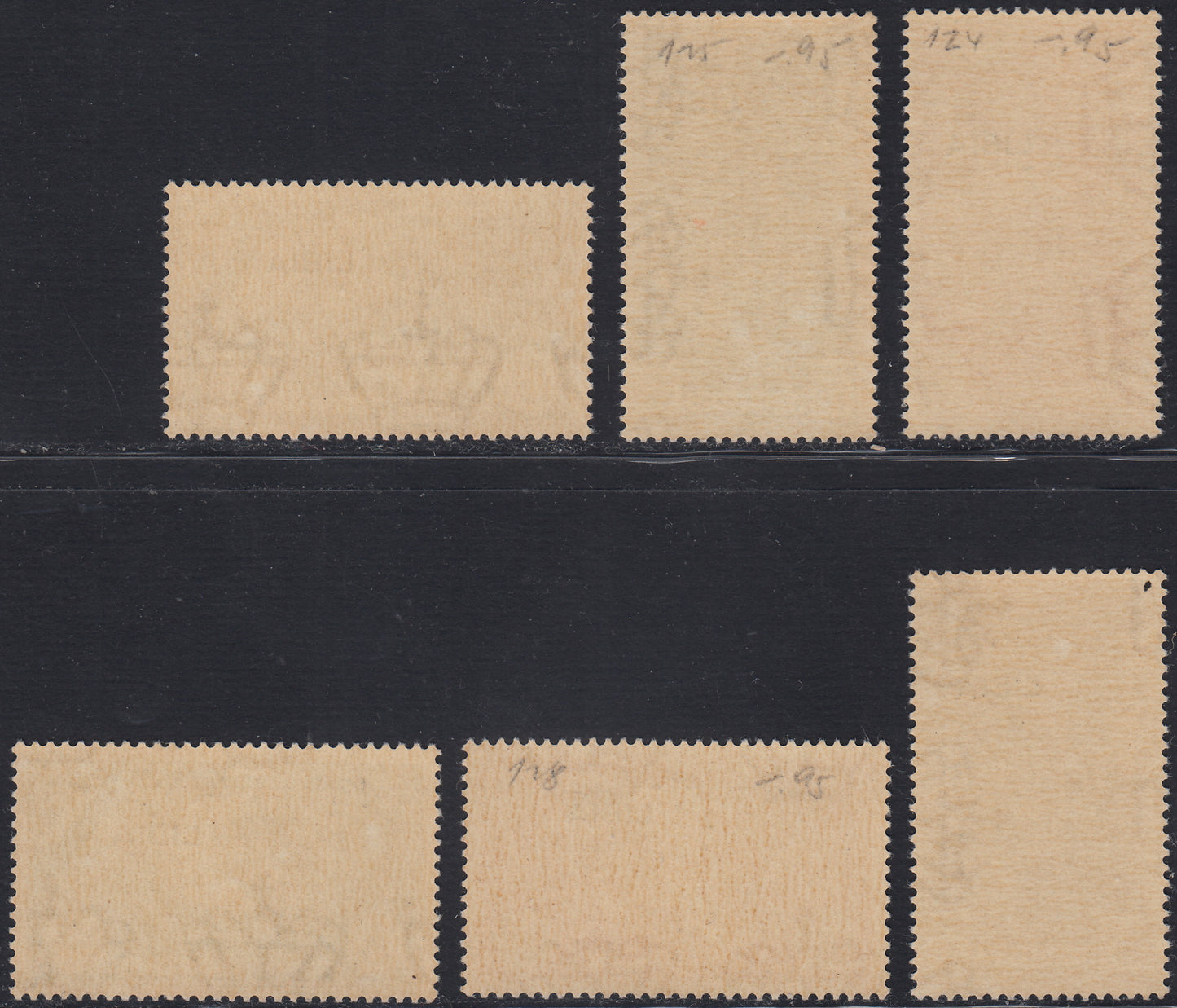 Libia9 - 1940/41 - Posta Aerea di Tripolitania soprastampata libia nuova con gomma integra (A46/51)