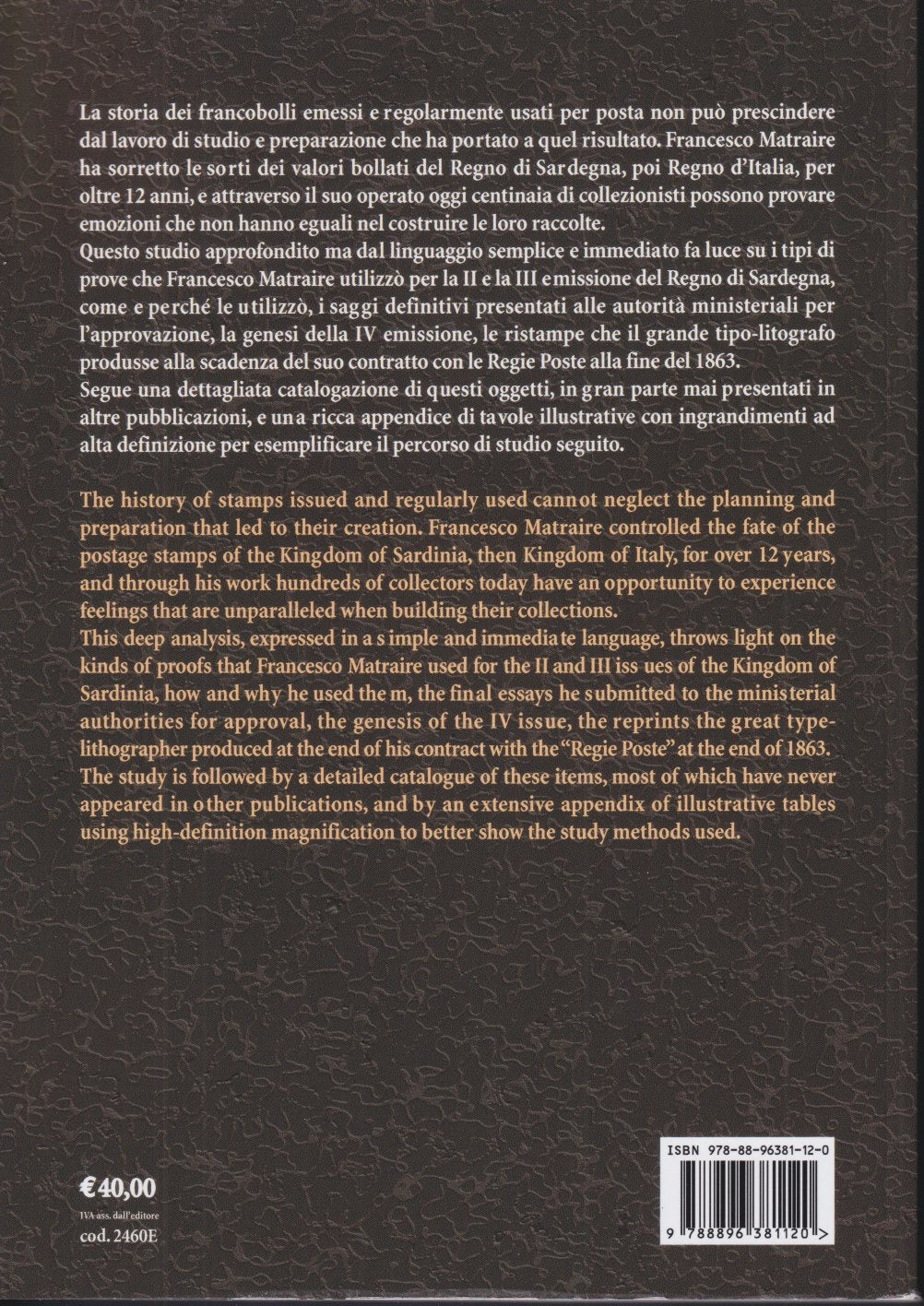 PROVE SAGGI E RISTAMPE della II e III emissione del Regno di Sardegna - Paolo Cardillo
