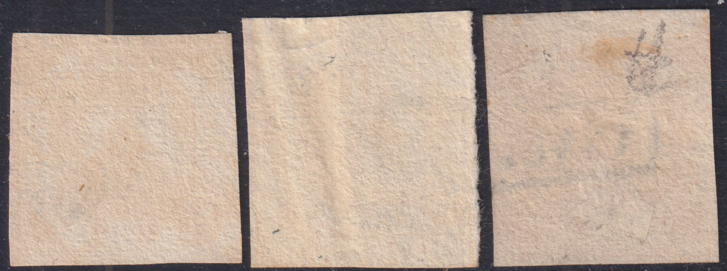 1858 - Kingdom of Naples 20 grana brownish pink I table used with original cancellation (12)