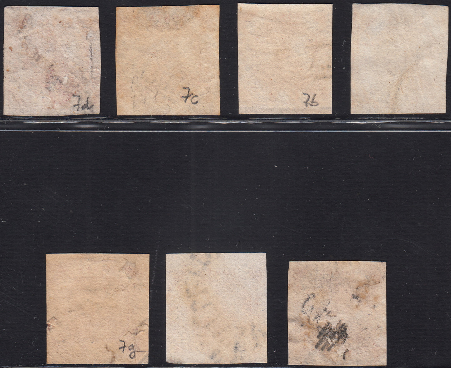 1858 - Kingdom of Naples 20 grana brownish pink I table used with original cancellation (12)