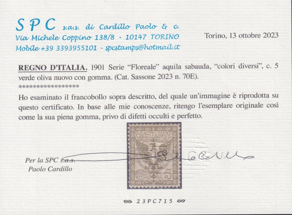 1862 - Effigy of Vittorio Emanuele II facing right, c. 80 dark orange yellow comb-pierced, used (4b)