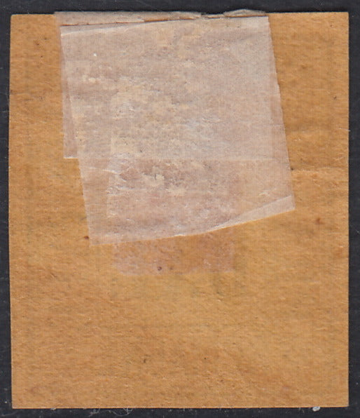 ROM47 - 1859 - Cifra in un rettangolo 2 baj giallo arancio nuovo con gomma originale (3)