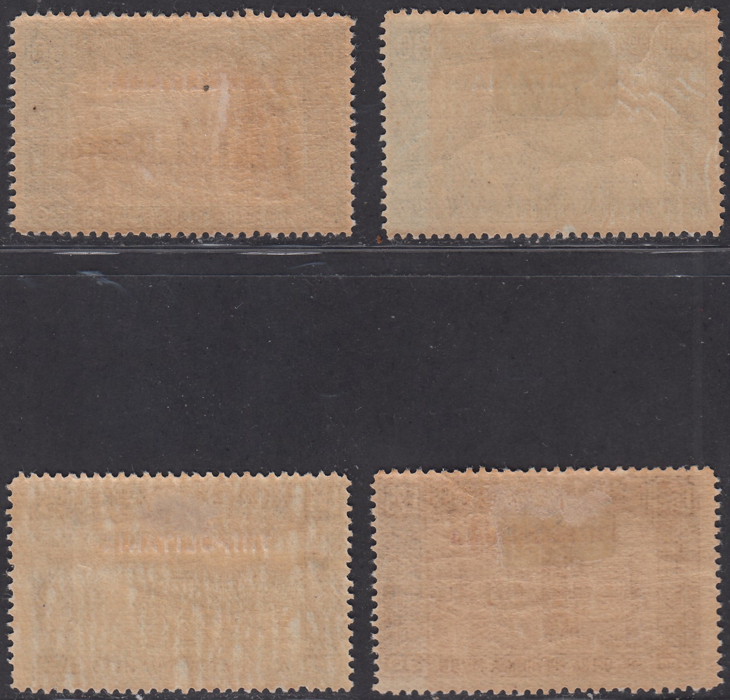 Trip21 - 1930 - Tripolitania Milizia III emissione serie completa di quattro valori nuova con gomma originale (69/72)