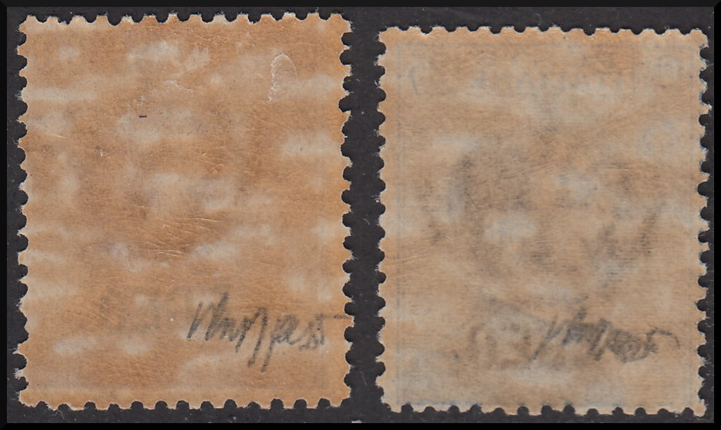 Colonie Italiane, Egeo, emissioni generali, francobollo tipo Michetti soprastampati EGEO (1, 2) *