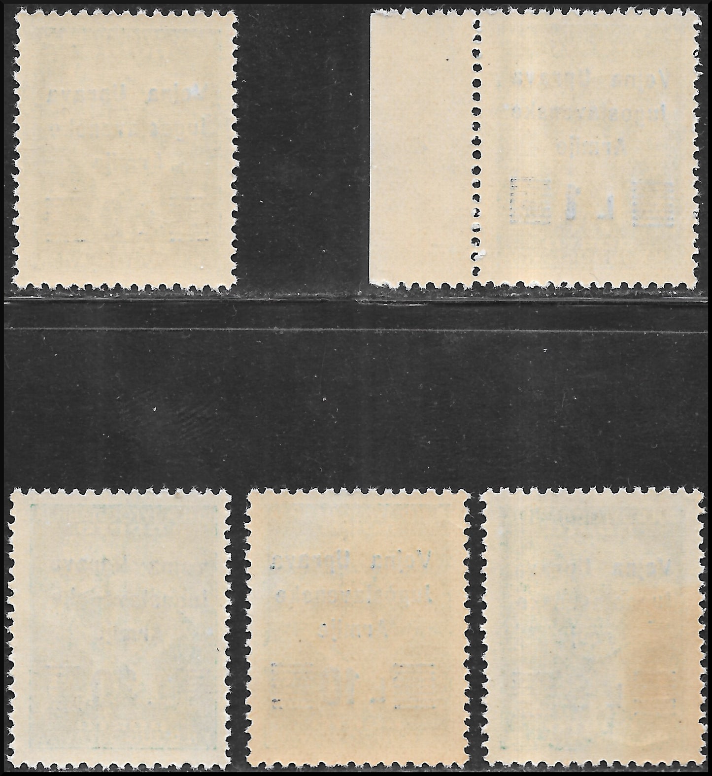 Litorale Sloveno, Amministrazione Militare Jugoslava, segnatasse serie completa nuova (20/24)