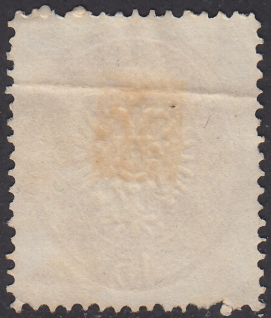 1863 - Lombardo Veneto, IV issue s.15 brown, used (40)