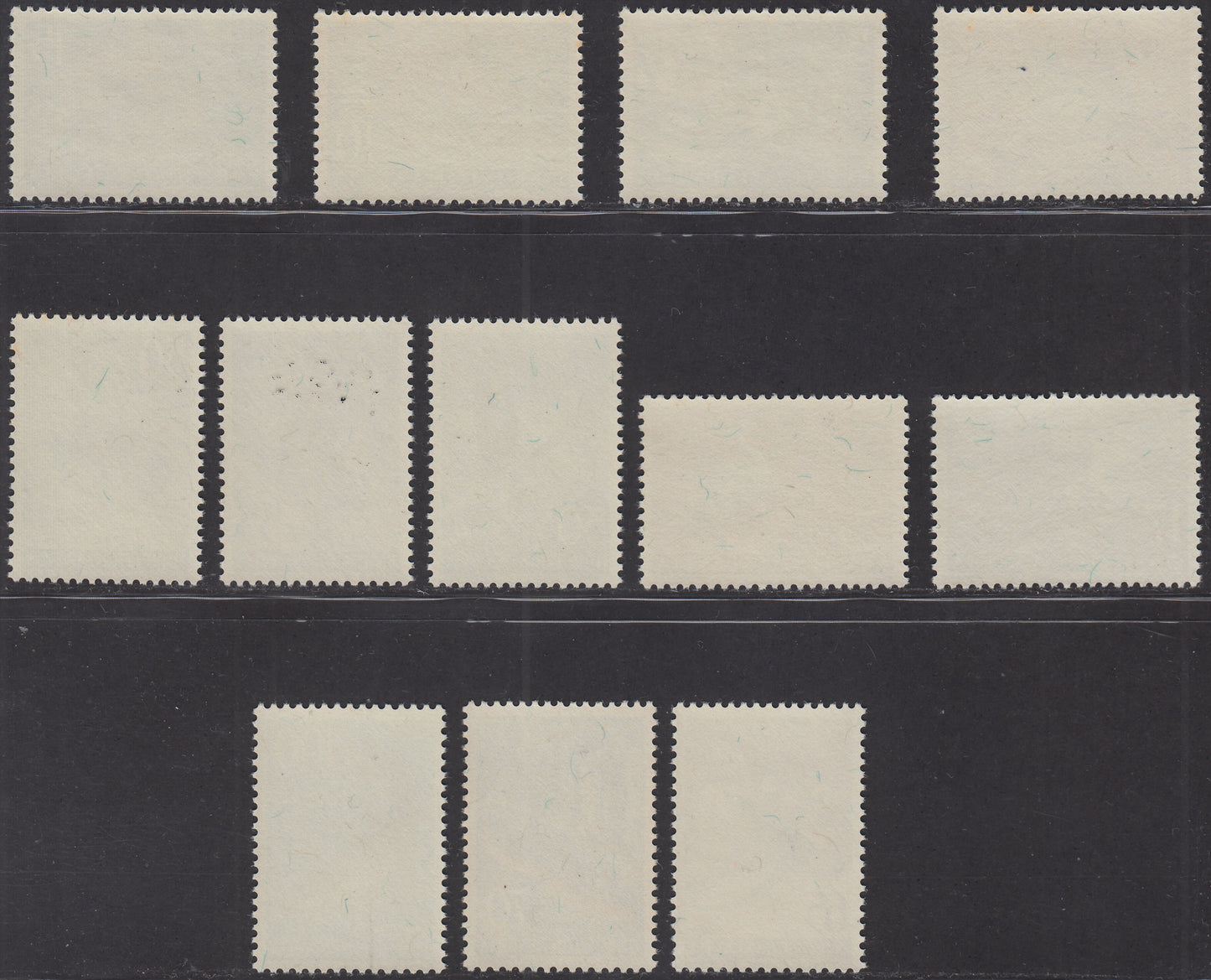 1954 - Animali, francobolli di Jugoslavia con colori cambiati, serie completa di 12 valori nuova integra (101/112)