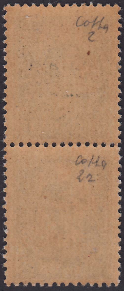 Monuments destroyed, c.10 brown with overprint "CLN / PATRIOTI / VALLE / BORMIDA / 1943-45" (8) new intact rubber