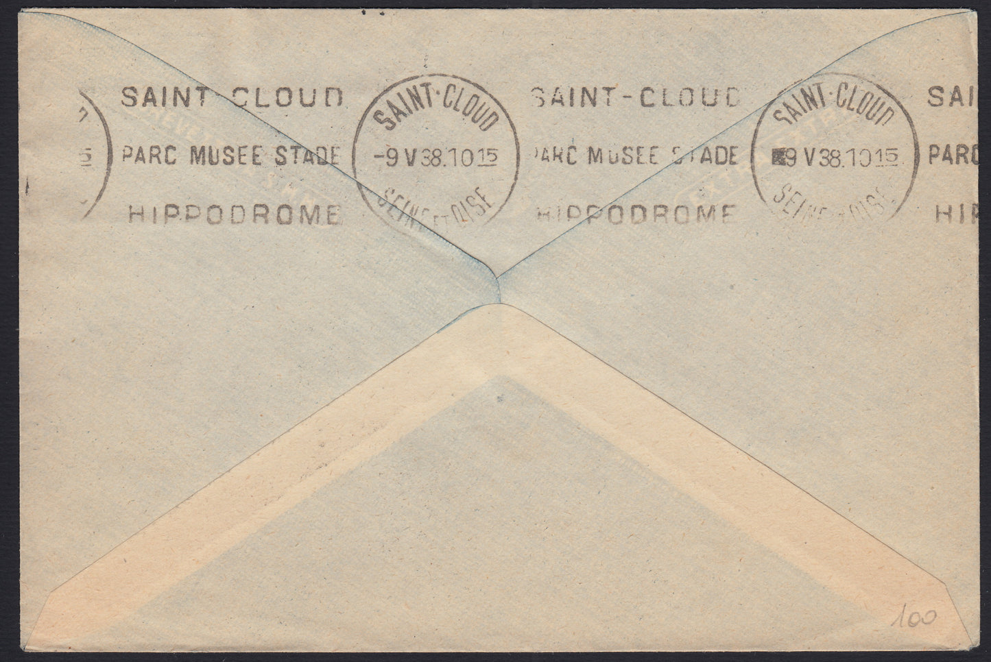 1926 - 1st air postal service Turin - Trieste 1/4/26 with Franciscan c. 60 carmine + P.Aerea c. 60 gray (195 + A3) 