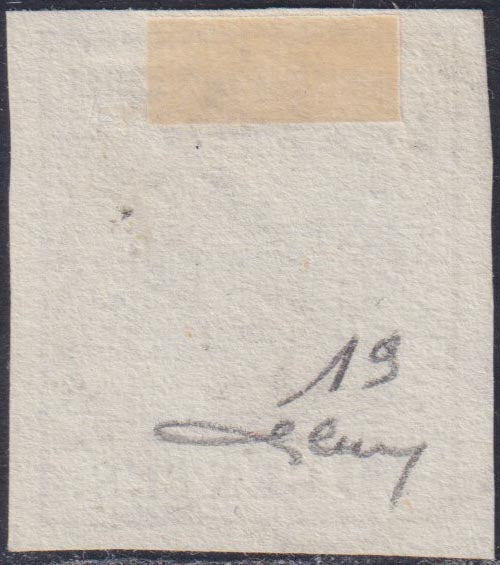 1859 - 1 brown olive grain II table paper of Naples new with original gum (4b) 