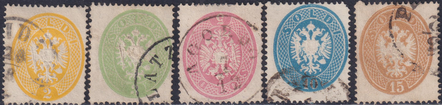 1859 - 1 brown olive grain II table paper of Naples new with original gum (4b) 