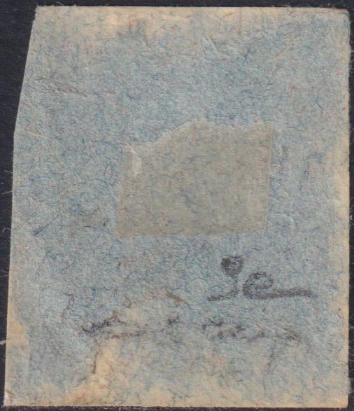 1859 - 1 brown olive grain II table paper of Naples new with original gum (4b) 