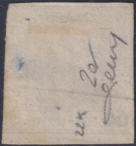 1859 - 1 brown olive grain II table paper of Naples new with original gum (4b) 