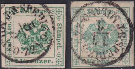 1859 - 1 brown olive grain II table paper of Naples new with original gum (4b) 