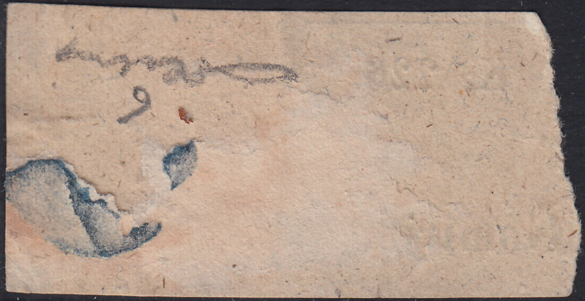 1859 - 1 brown olive grain II table paper of Naples new with original gum (4b) 