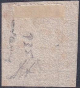 1859 - 1 brown olive grain II table paper of Naples new with original gum (4b) 