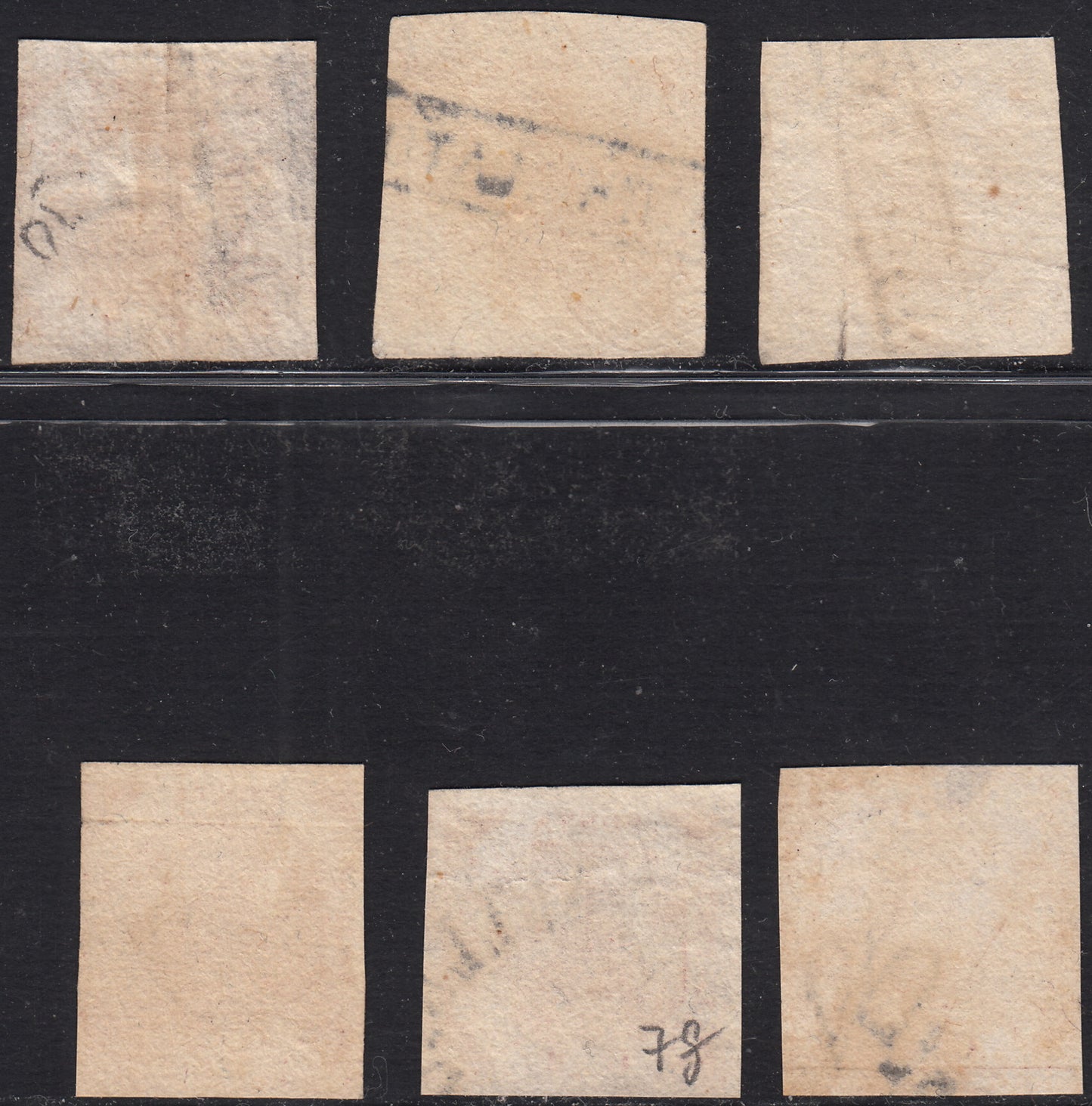 1859 - 1 brown olive grain II table paper of Naples new with original gum (4b) 