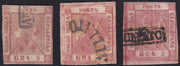 BO22-59 - 1859 - Efigie de Fernando II de Borbón, 1 grano verde oliva grisáceo claro II mesa papel Palermo nuevo con goma original, poco común y de hermosa calidad. (4, posición 28/100). 