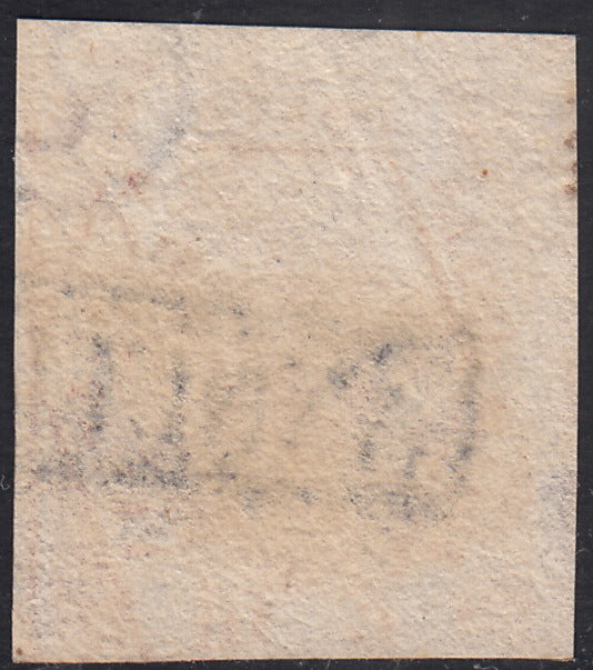 PV60_537 - 1858 - Stemma delle due Sicilie, 10 grana rosa brunastro I tavola usato (10)