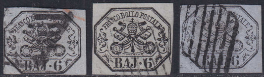 1859 - 1 brown olive grain II table paper of Naples new with original gum (4b) 