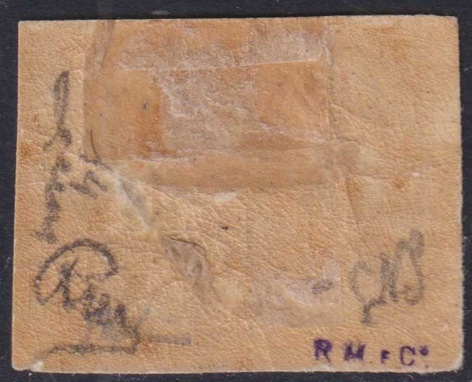 1859 - 1 brown olive grain II table paper of Naples new with original gum (4b) 
