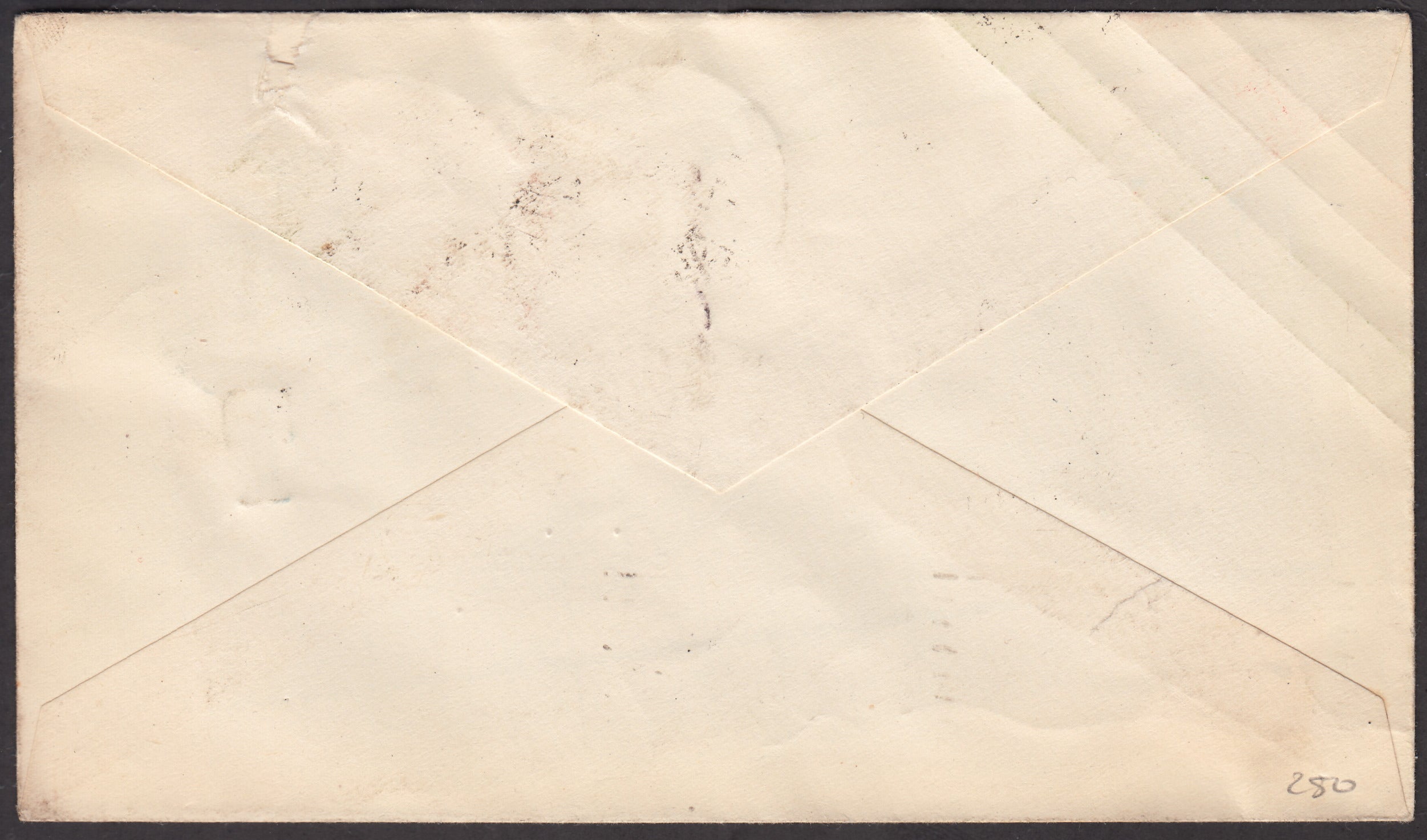 PA241 - 1931 - 1° volo Trieste - Genova 17/5/31 Affrancatura in Fermo posta Tassata e riscossa