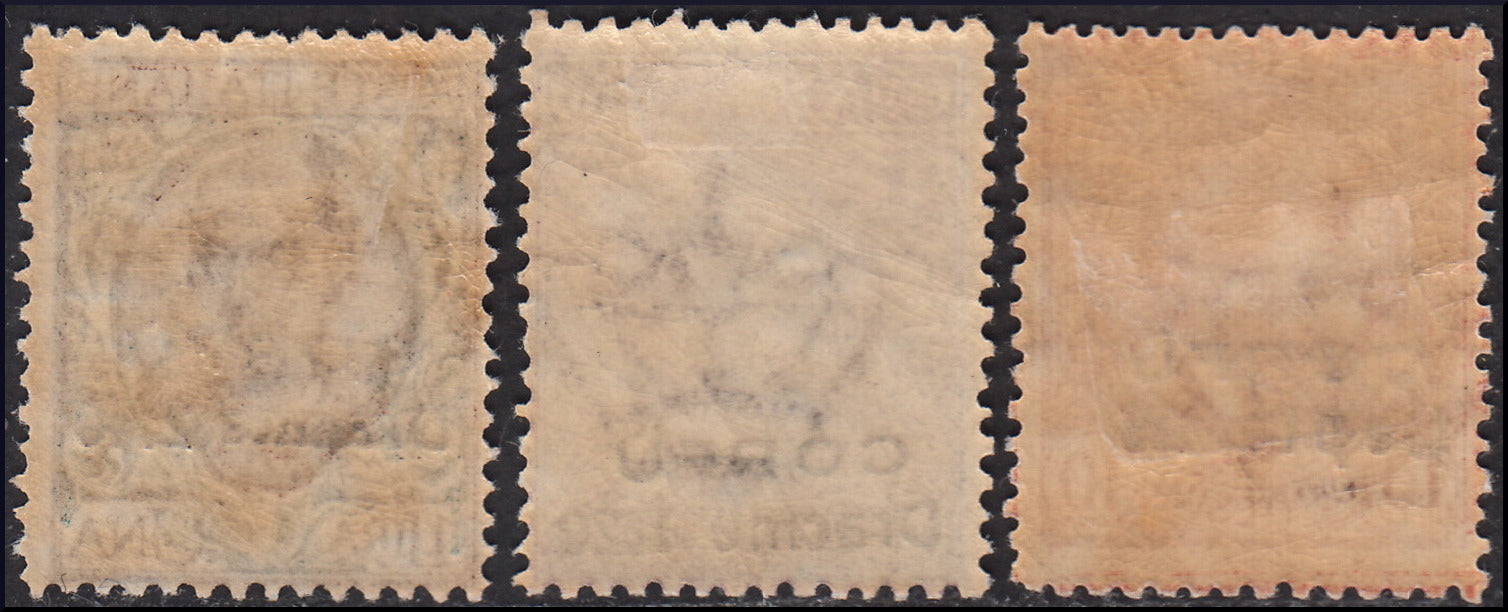 AO24 - 1923 - Corfù II emissione serie completa nuova con gomma originale (9/11)