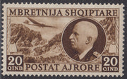 1939 - Ocupación italiana de Albania, serie ordinaria, nueva TL (16/29)