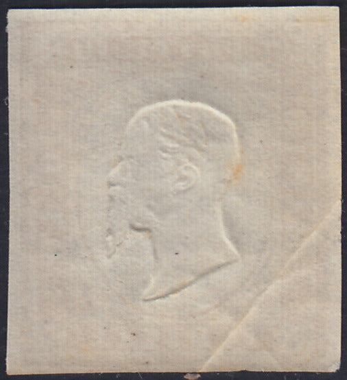 IV issue c. 10 dark chocolate brown I table pair used (14Ce)