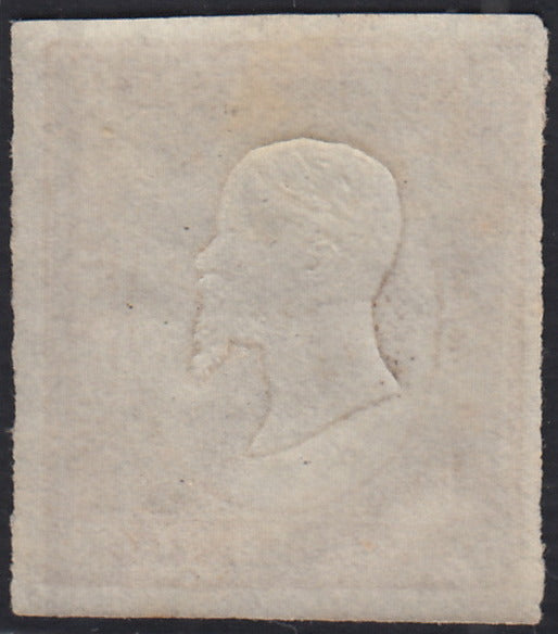 IV issue c. 10 dark chocolate brown I table pair used (14Ce)