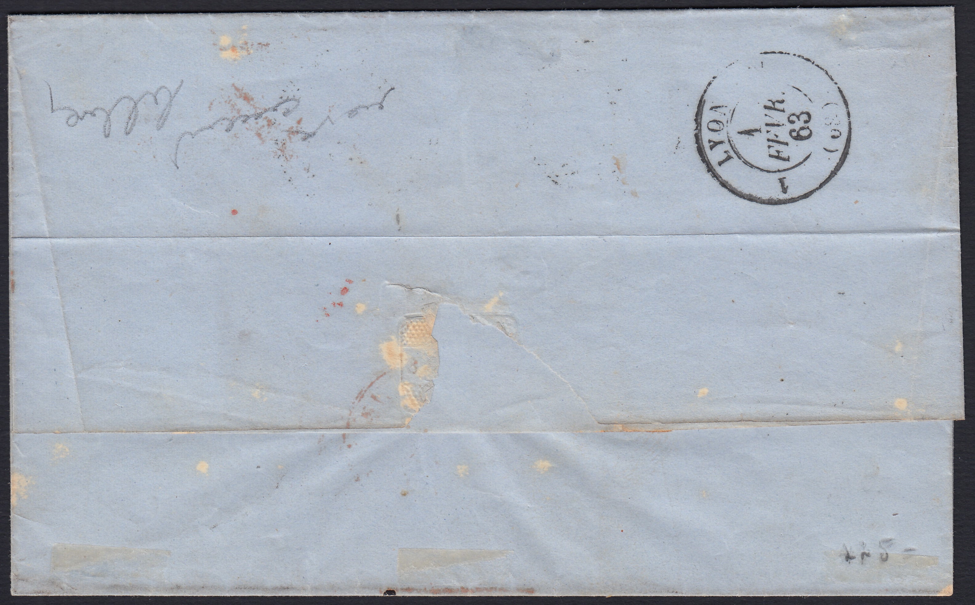 Lot 215 - Duchy of Parma, first issue c. 40 light blue used (5)