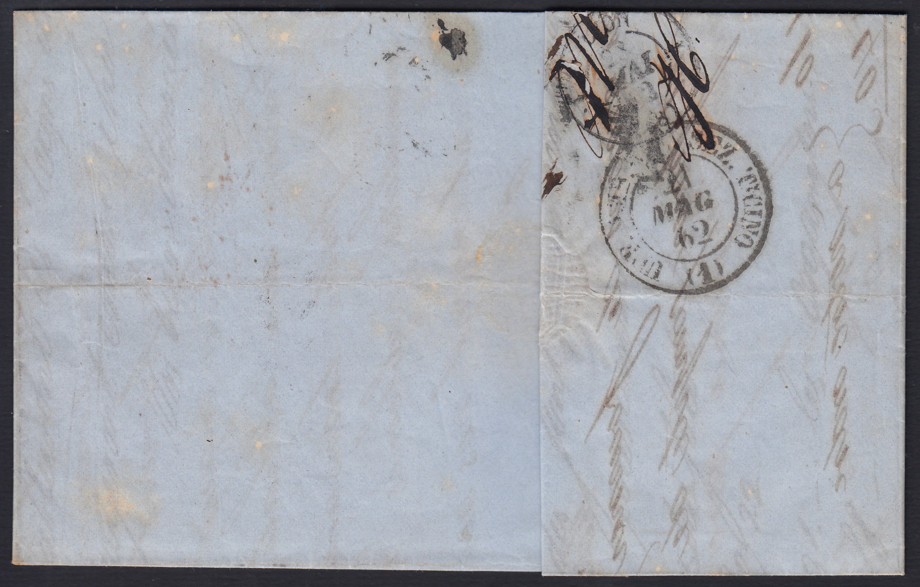 Lot 215 - Duchy of Parma, first issue c. 40 light blue used (5)