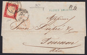 Lot 215 - Duchy of Parma, first issue c. 40 light blue used (5)