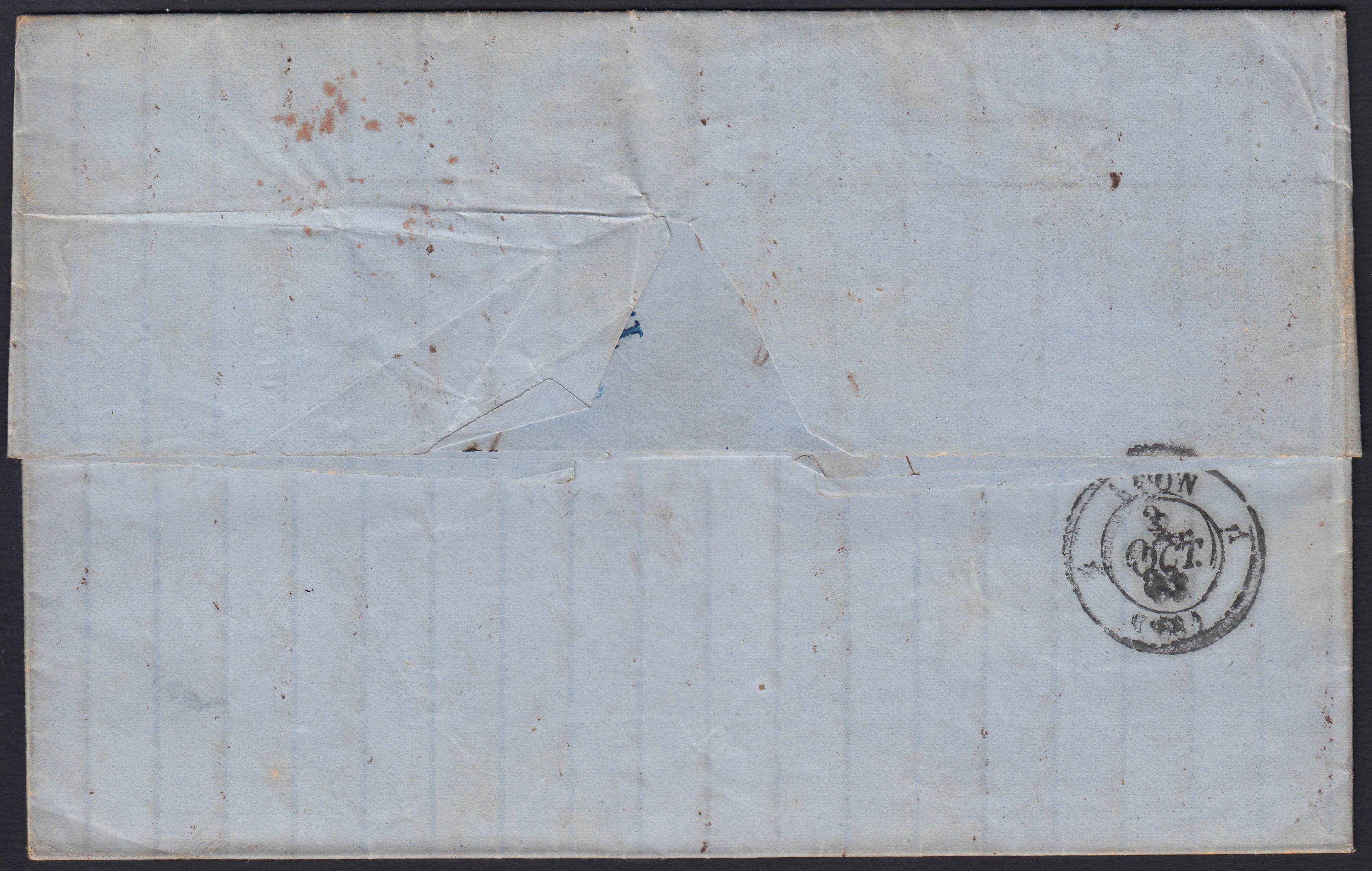 Lot 215 - Duchy of Parma, first issue c. 40 light blue used (5)
