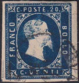IV número c. 10 marrón chocolate oscuro I par de mesa usado (14Ce)