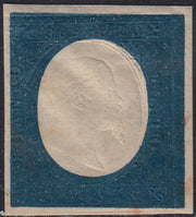 BA26_49 - 1854/55 - III emissione, "non emessi", c.20 indaco nuovo con gomma originale (11)
