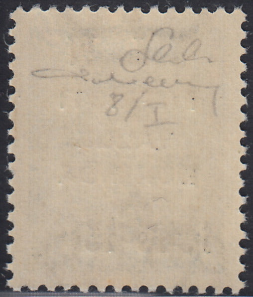 BA26_81 - Monumenti distrutti, c.25 verde smeraldo con soprastampa "CLN / PATRIOTI / VALLE / BORMIDA / 1943-45" nuovo gomma integra (8/I)