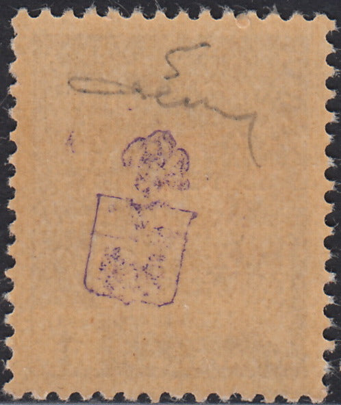 BA26_94 - 1945 - Maccagno, L. 1 violetto con soprastampa carminio "Comitato Liberazione Nazionale MACCAGNO" nuovo con gomma integra (5)