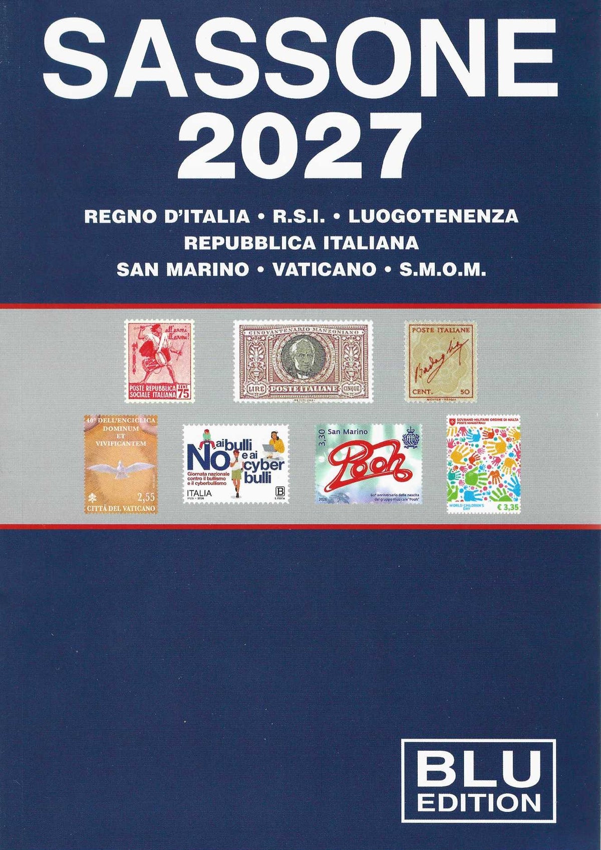 CATALOGO SASSONE BLU 2027 - SPEDIZIONE SOLO IN ITALIA.