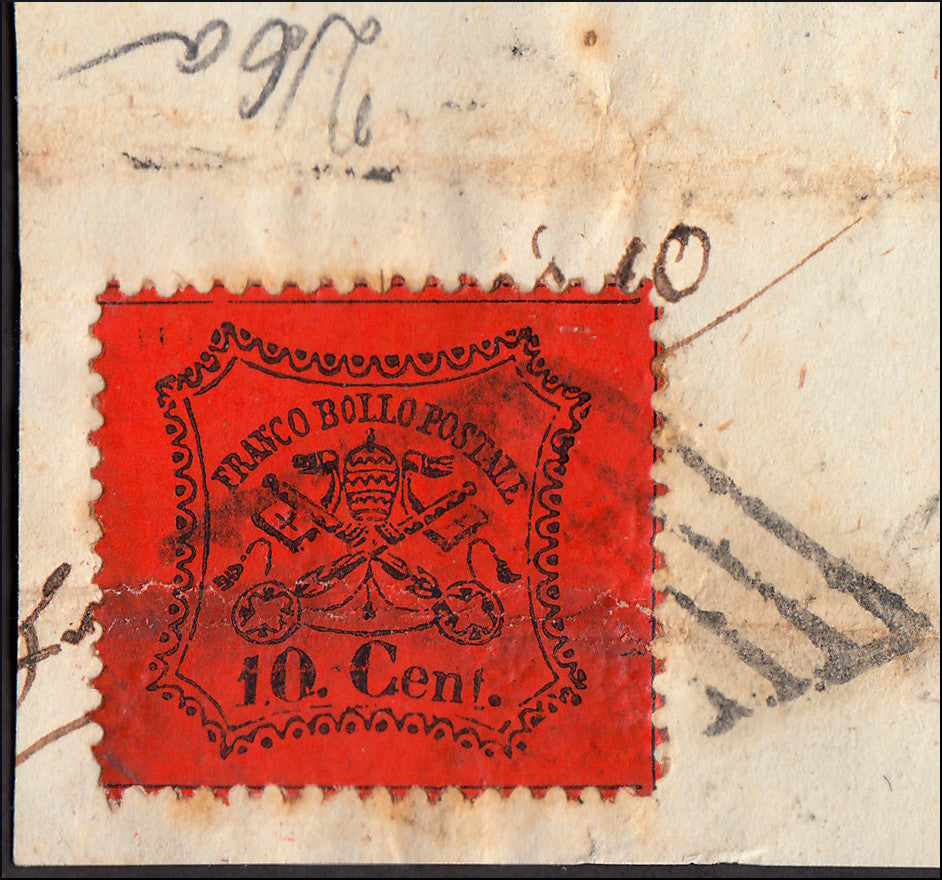 1859 - 1 brown gray baj used with grid cancellation (2)