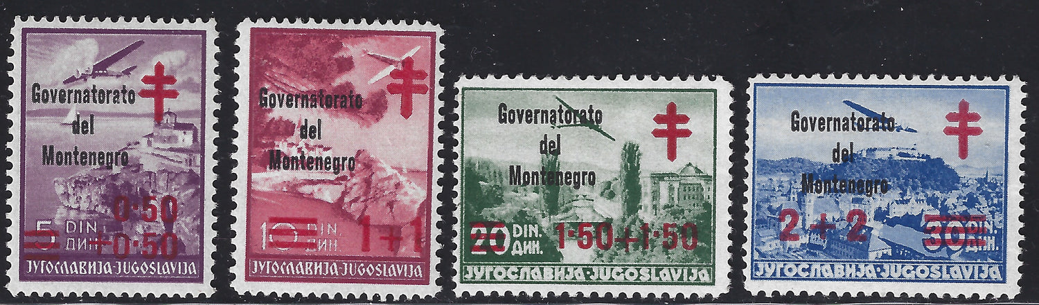 EUROPA - Area Italiana - Occupazioni II Guerra Mondiale - Italiane: Montenegro