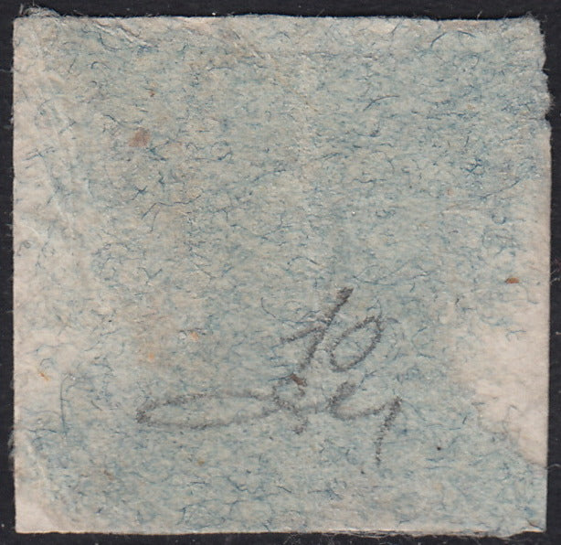 I issue, c. 5 ocher yellow with reversed counterprint, used (13)