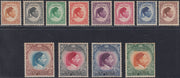 BO24_33 - 1952 - Regno Unito della Libia, effigi di Re Idriss serie completa di 12 valori nuova gomma integra (34/45)