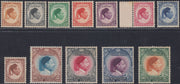 Cire23 - 1934 Cirenaica 2ª exposición internacional de arte en color, serie completa de correo ordinario + correo aéreo nuevo con caucho intacto (93/98 + A24/29)