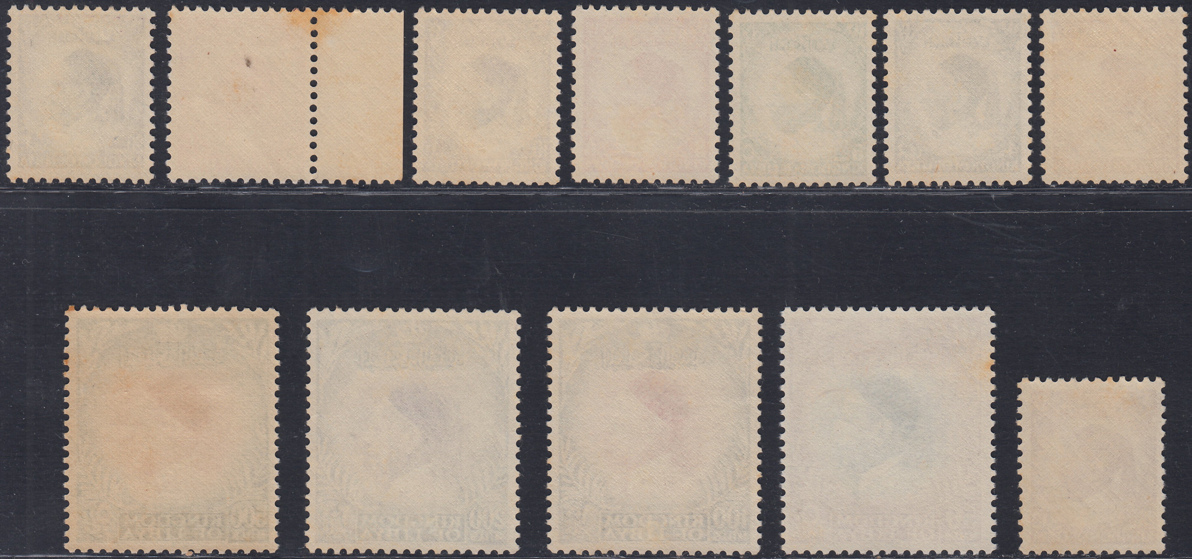 BO24_34 - 1952 - Regno Unito della Libia, effigi di Re Idriss serie completa di 12 valori nuova gomma integra (34/45)