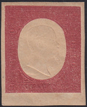 BO2510_9 - 1854 - Emissione Non Emessa, c. 40 rosso mattone nuovo con gomma originale (12)